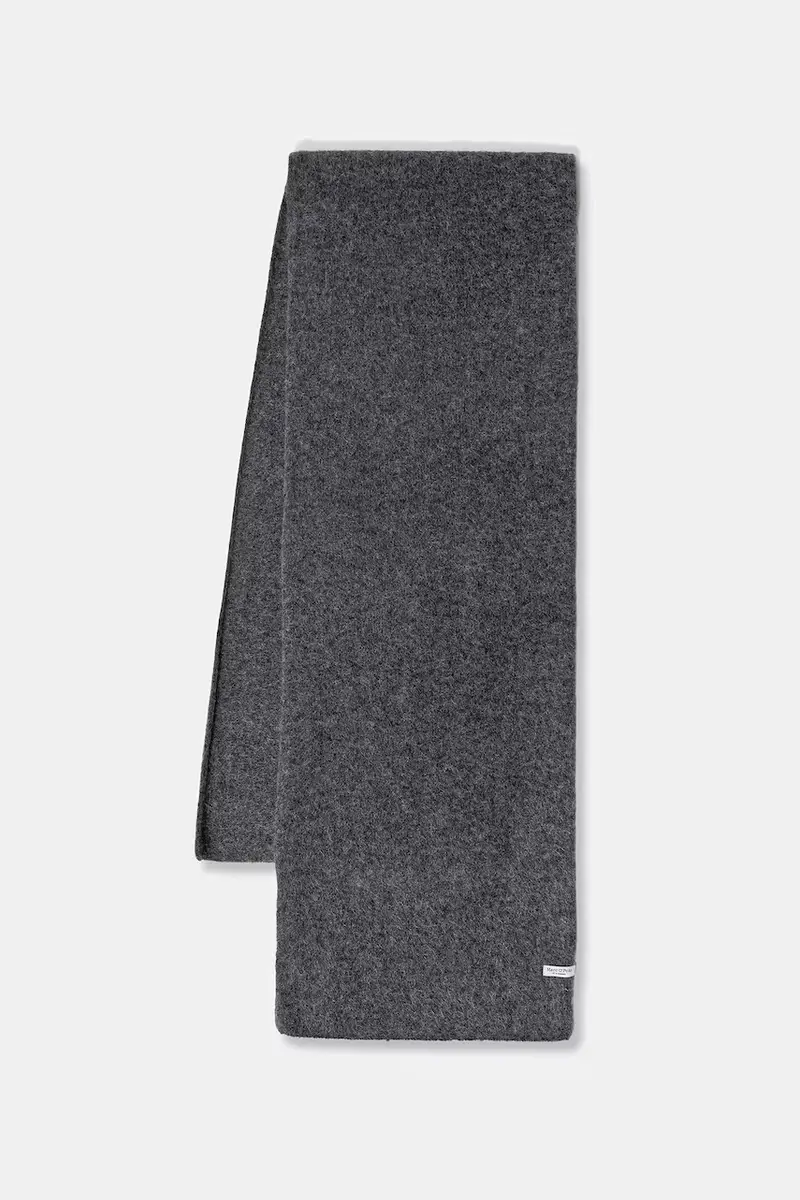 scialle con lana colore grigio 510609402121