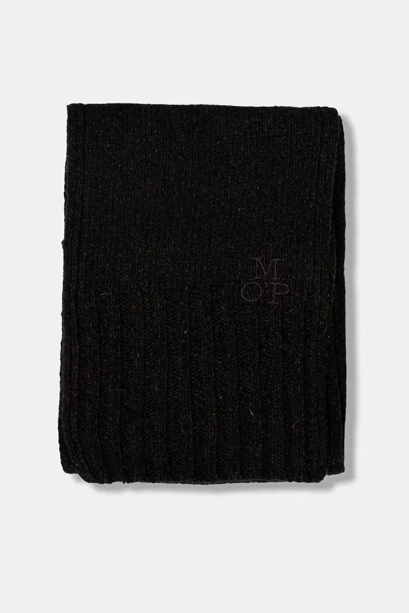 scialle con lana colore marrone 530510902026 miniatura 2