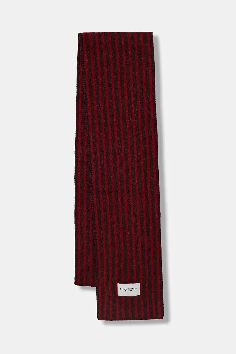 scialle con lana Granata