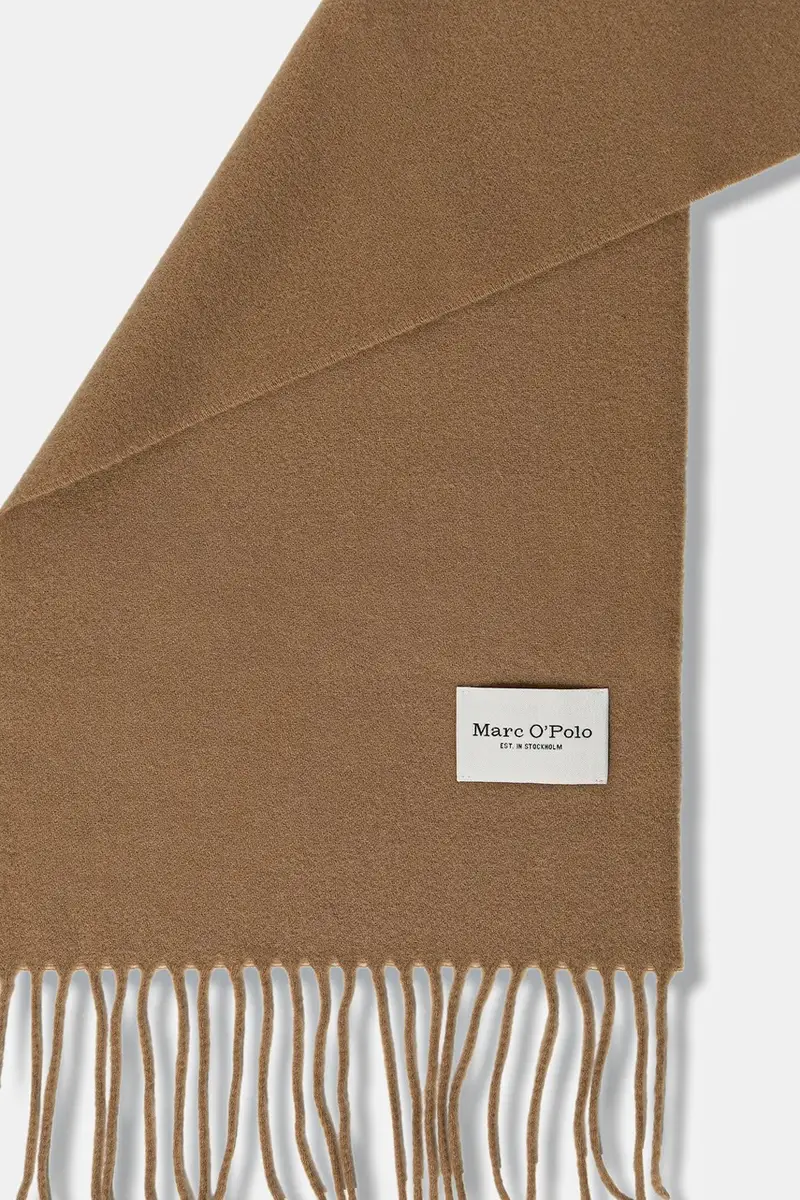 sciarpa in lana colore beige 508805102065 miniatura 2