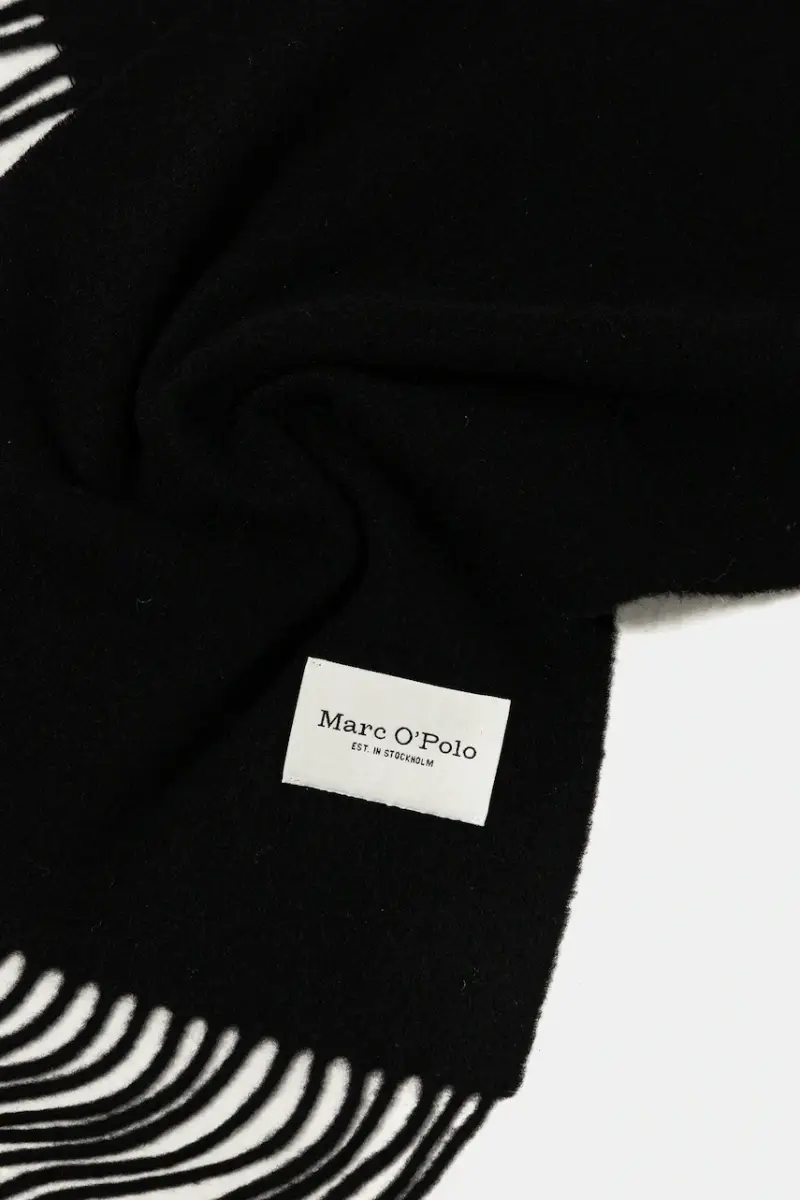 sciarpa in lana donna colore nero 509805102065 miniatura 2