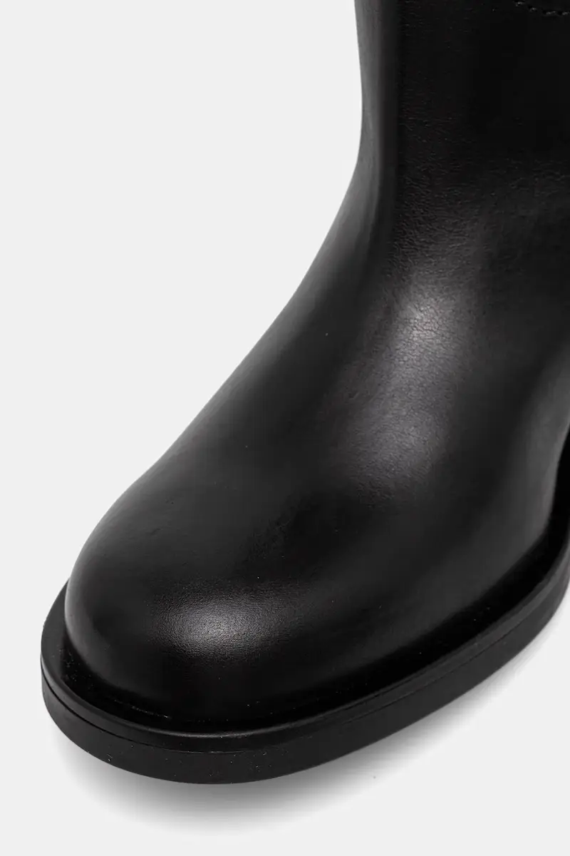 stivali in pelle Sabrina Nero miniatura 4