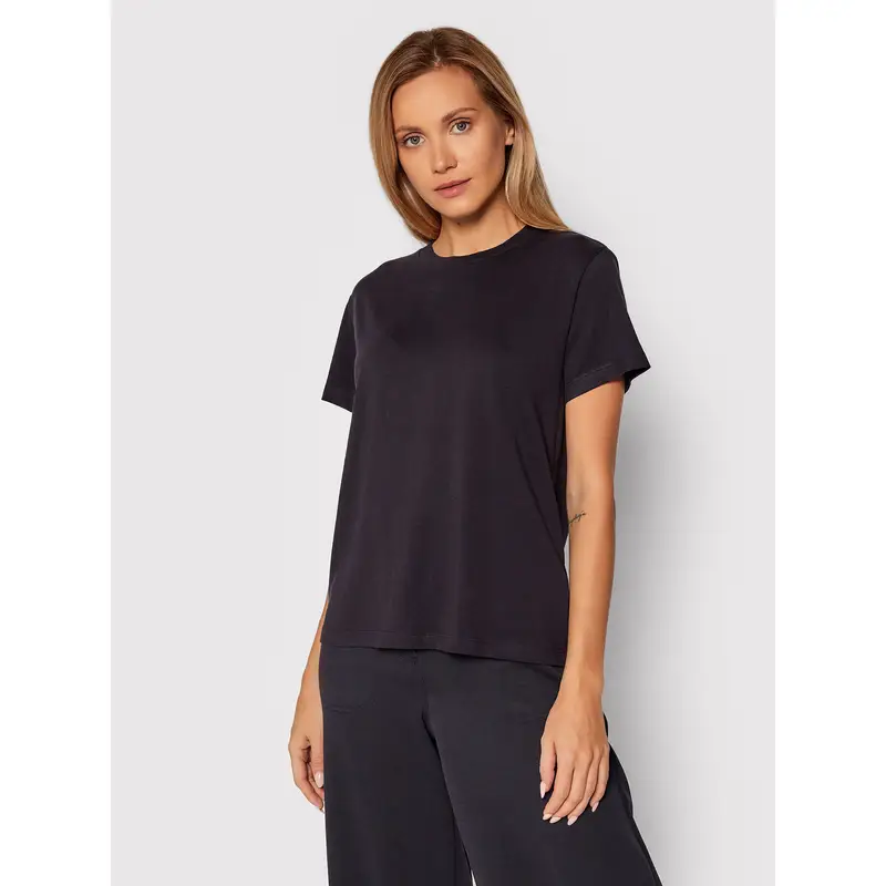 T-shirt B01 2100 51117 Blu scuro Regular Fit