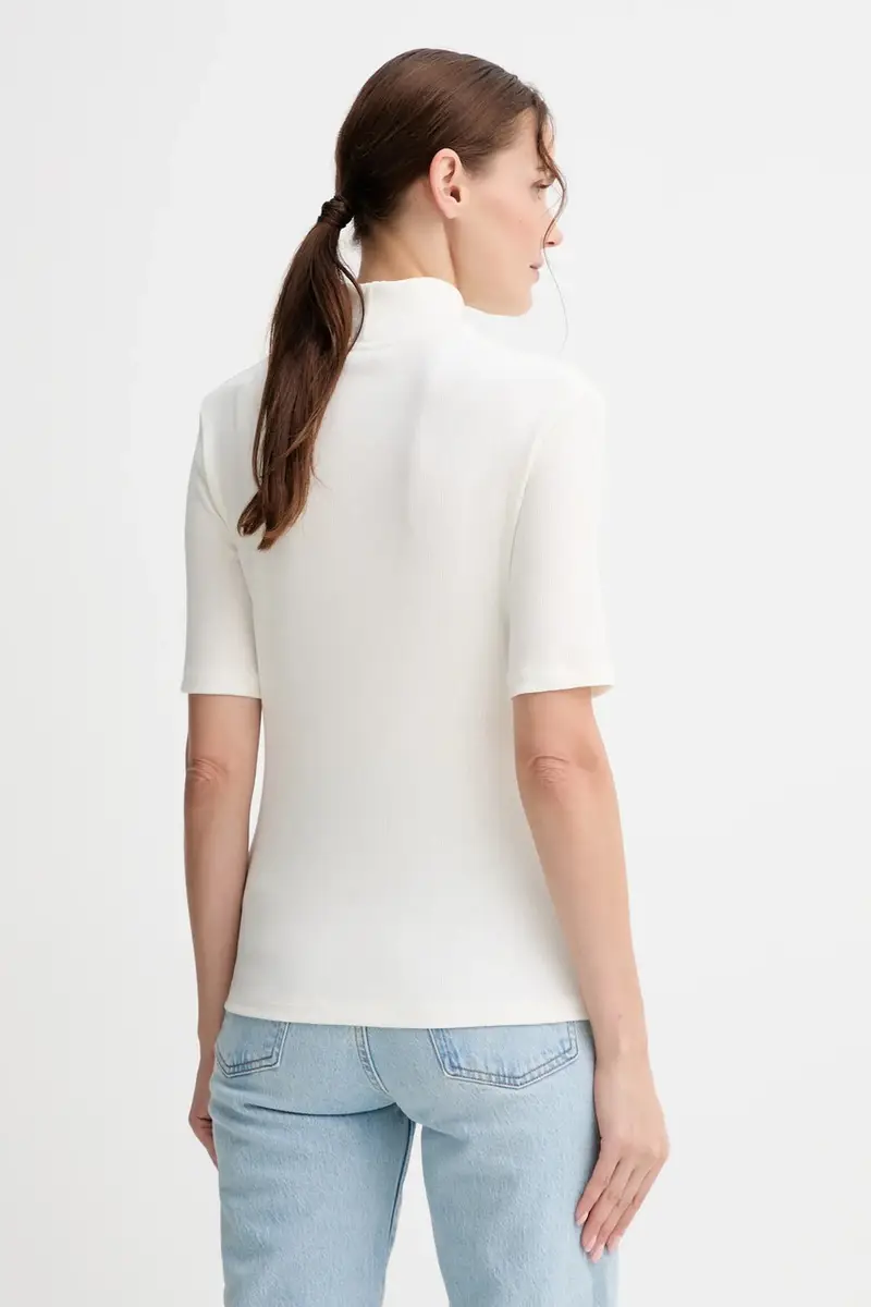 Marc O'Polo Polo Donna Beige 3423489 miniatura 3