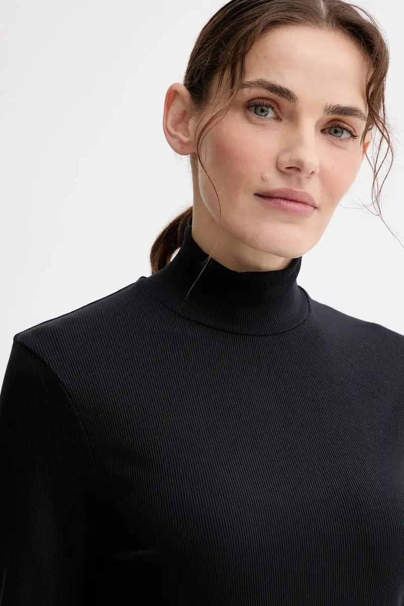 Marc O'Polo Polo Donna Blu 3424186 miniatura 4