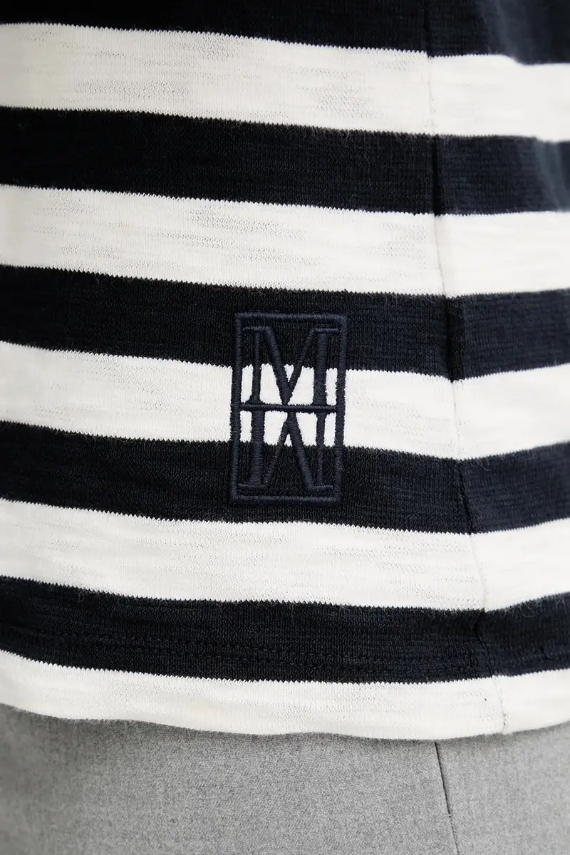 top a maniche lunghe in cotone colore bianco 508301452145 miniatura 5