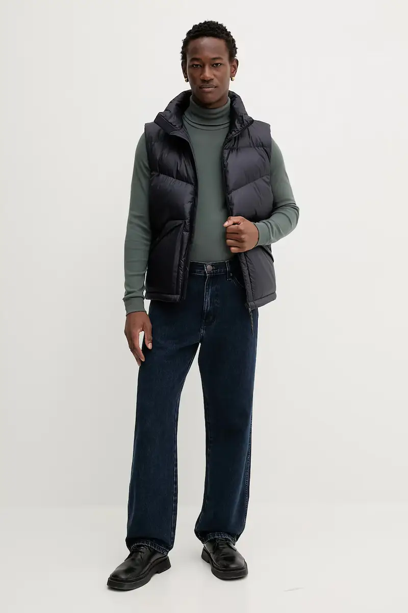 top a maniche lunghe in cotone colore verde 529220252100 miniatura 2