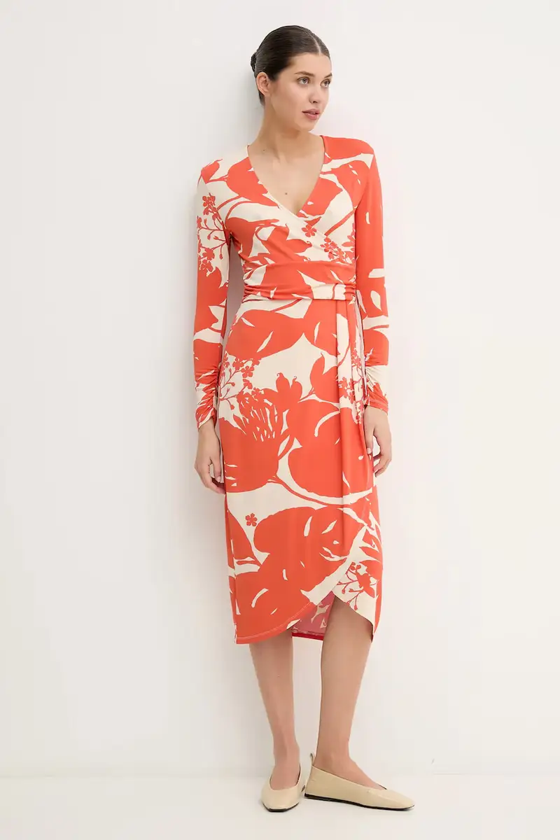 vestito colore arancione 503305159035 miniatura 2