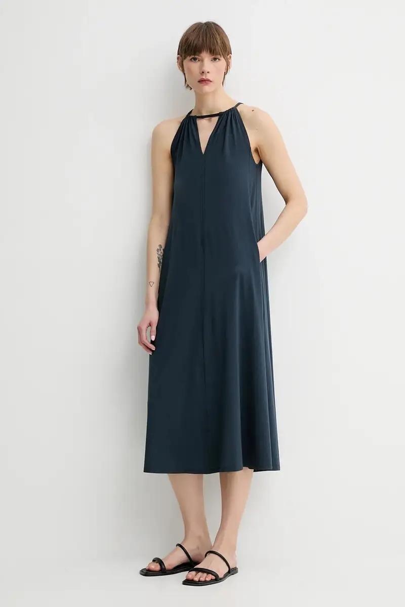 vestito colore blu navy 504308759067 miniatura 2