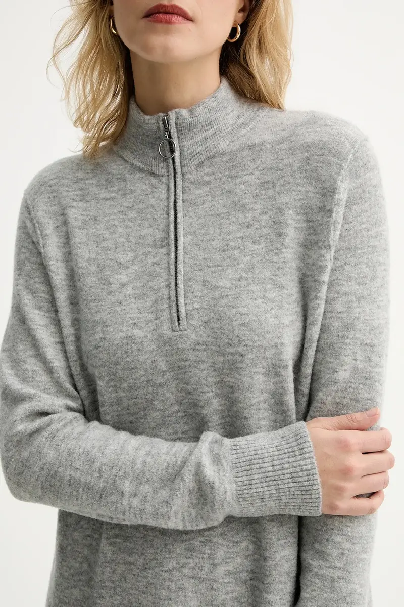 vestito con lana colore grigio 5000006932 miniatura 5