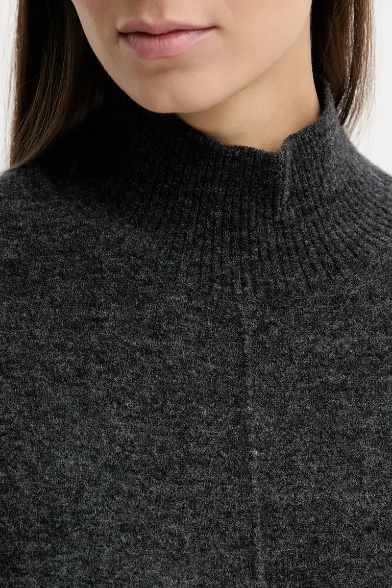 vestito con lana colore grigio 5000007471 miniatura 5