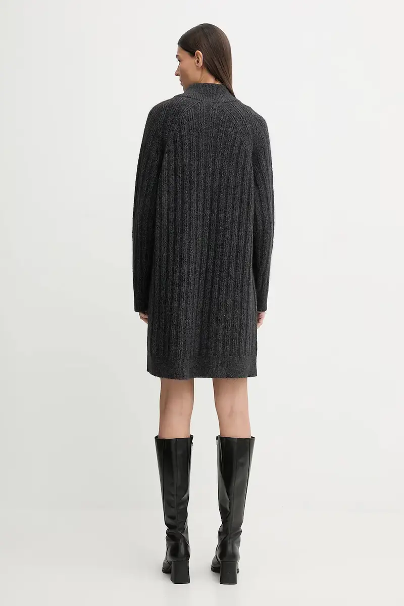 vestito con lana colore grigio 5000007477 miniatura 3