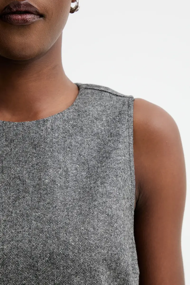 vestito con lana colore grigio 509015821331 miniatura 5