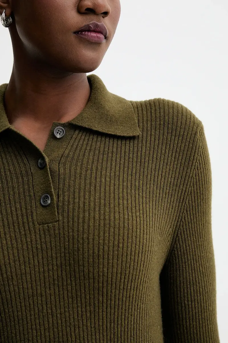 vestito con lana colore verde 5000006940 miniatura 5