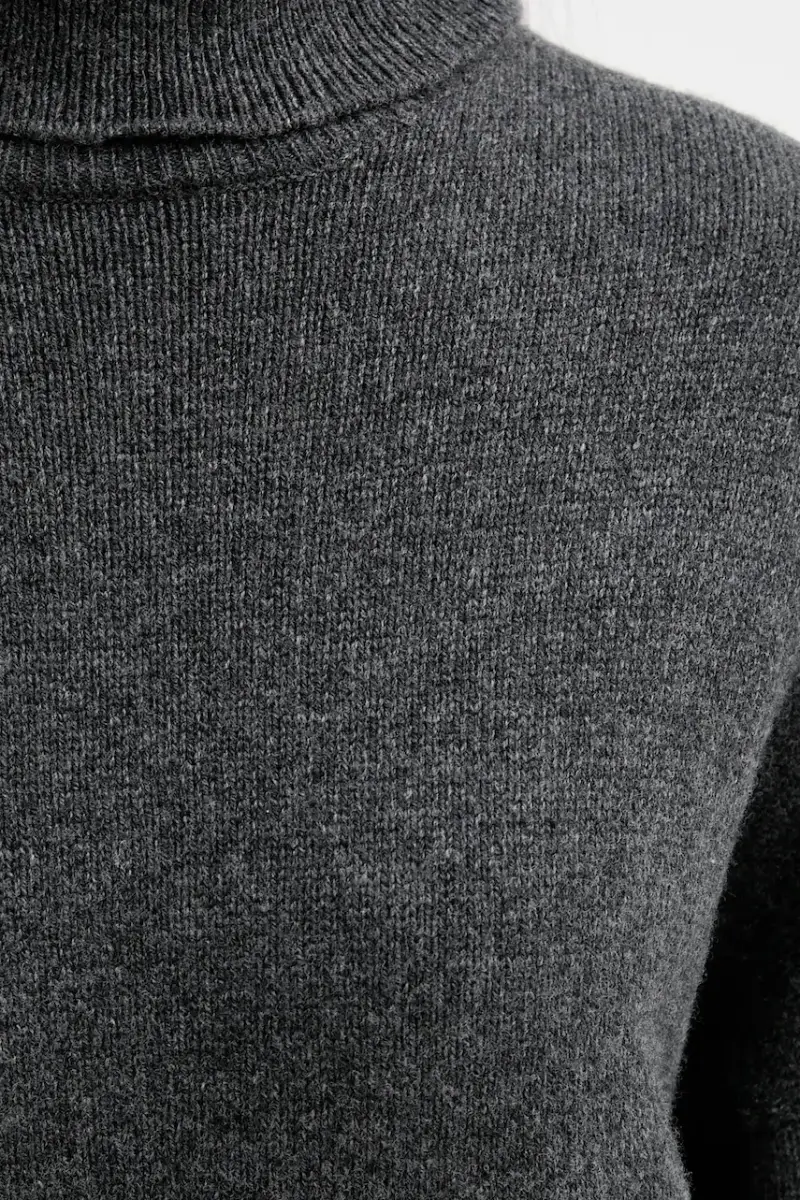 vestito con lana Grigio miniatura 5