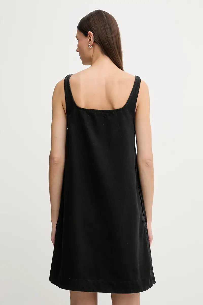 vestito di jeans colore nero 5000007885 miniatura 3