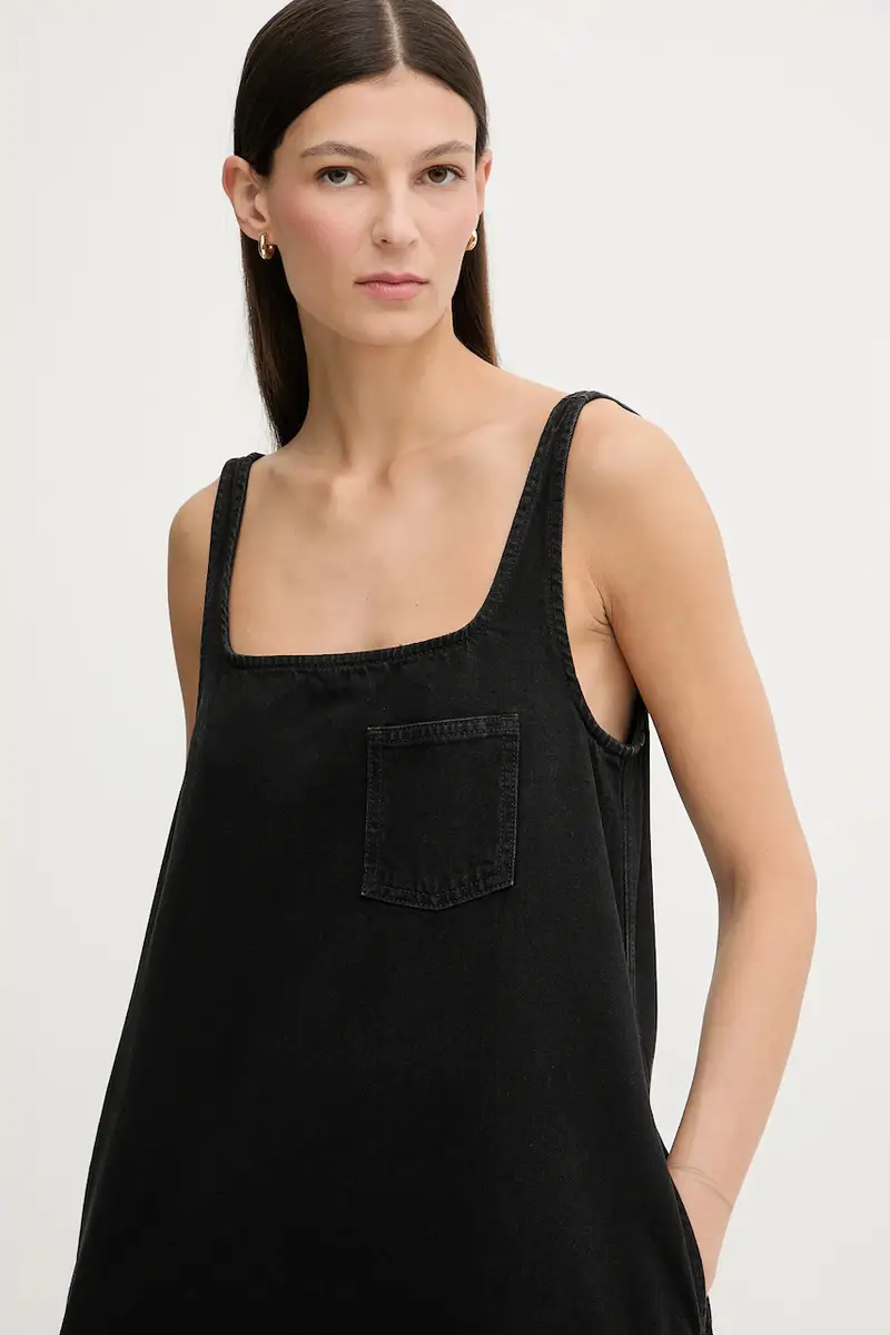 vestito di jeans colore nero 5000007885 miniatura 4