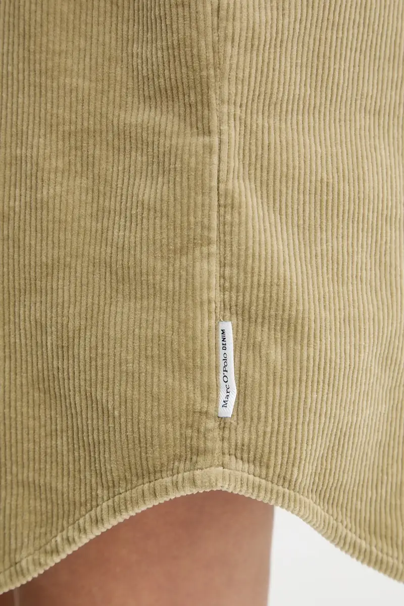 vestito in velluto a coste colore verde 5000007111 miniatura 5