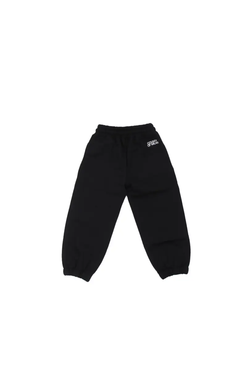 Pantalone Bambino MARCELO BURLON COUNTY OF MILAN Black Sweatpants boy miniatura 2