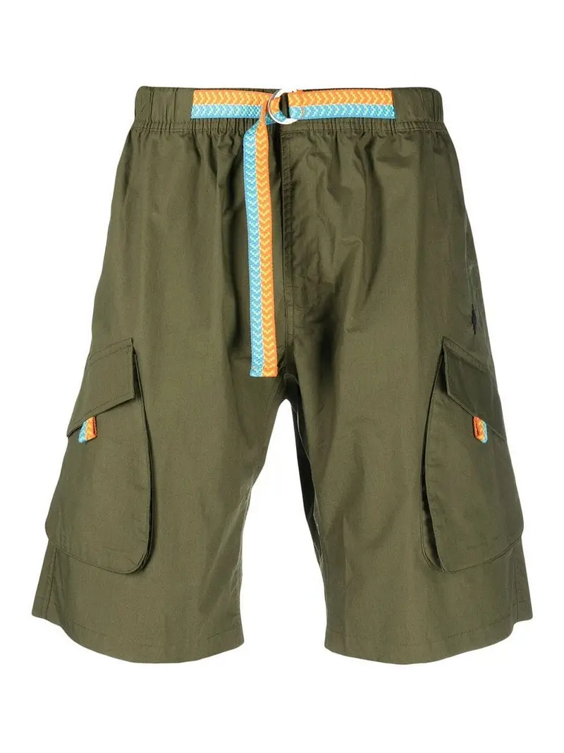 Marcelo burlon county of milan Shorts neri Verde Scuro