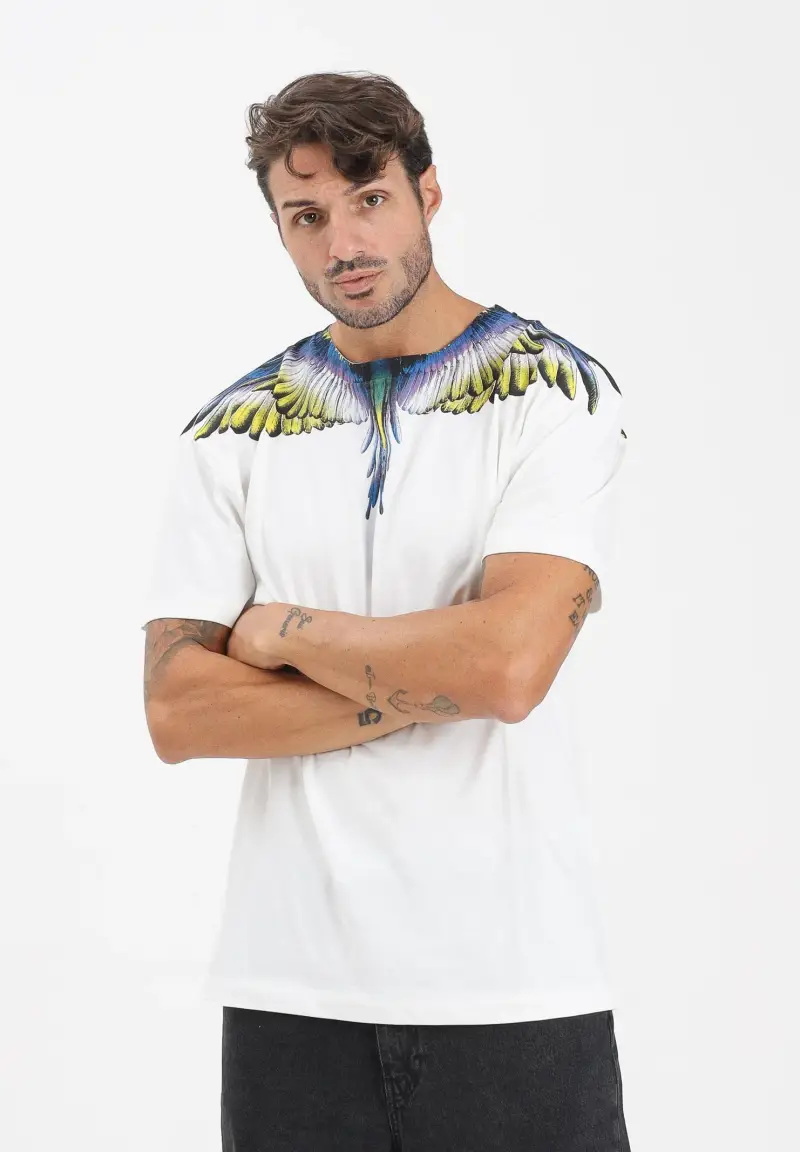 Marcelo Burlon County of Milan T-shirt Uomo Multicolore 2818373 miniatura 2