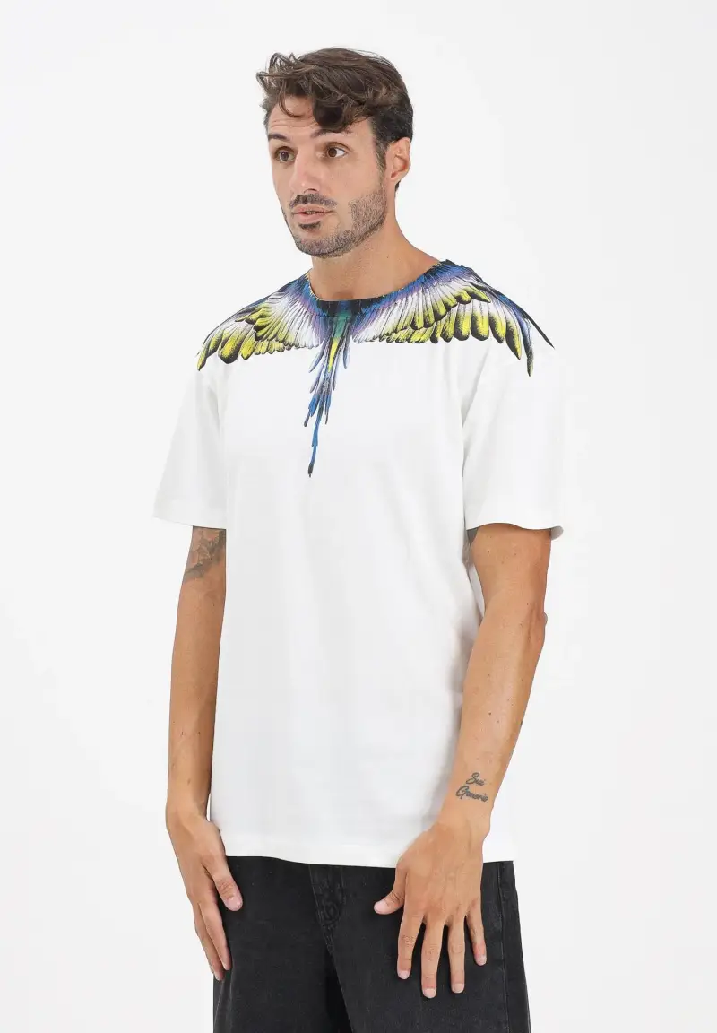 Marcelo Burlon County of Milan T-shirt Uomo Multicolore 2818373