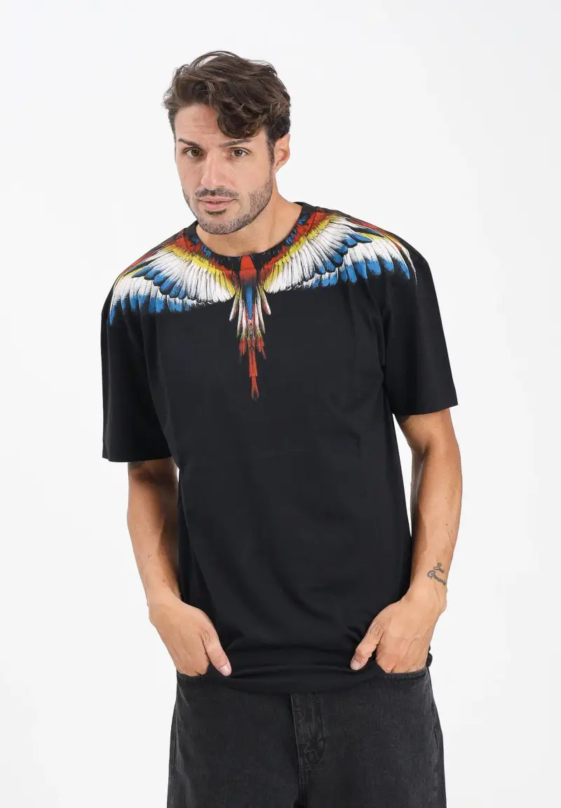Marcelo Burlon County of Milan T-shirt Uomo Multicolore 2818385 miniatura 2