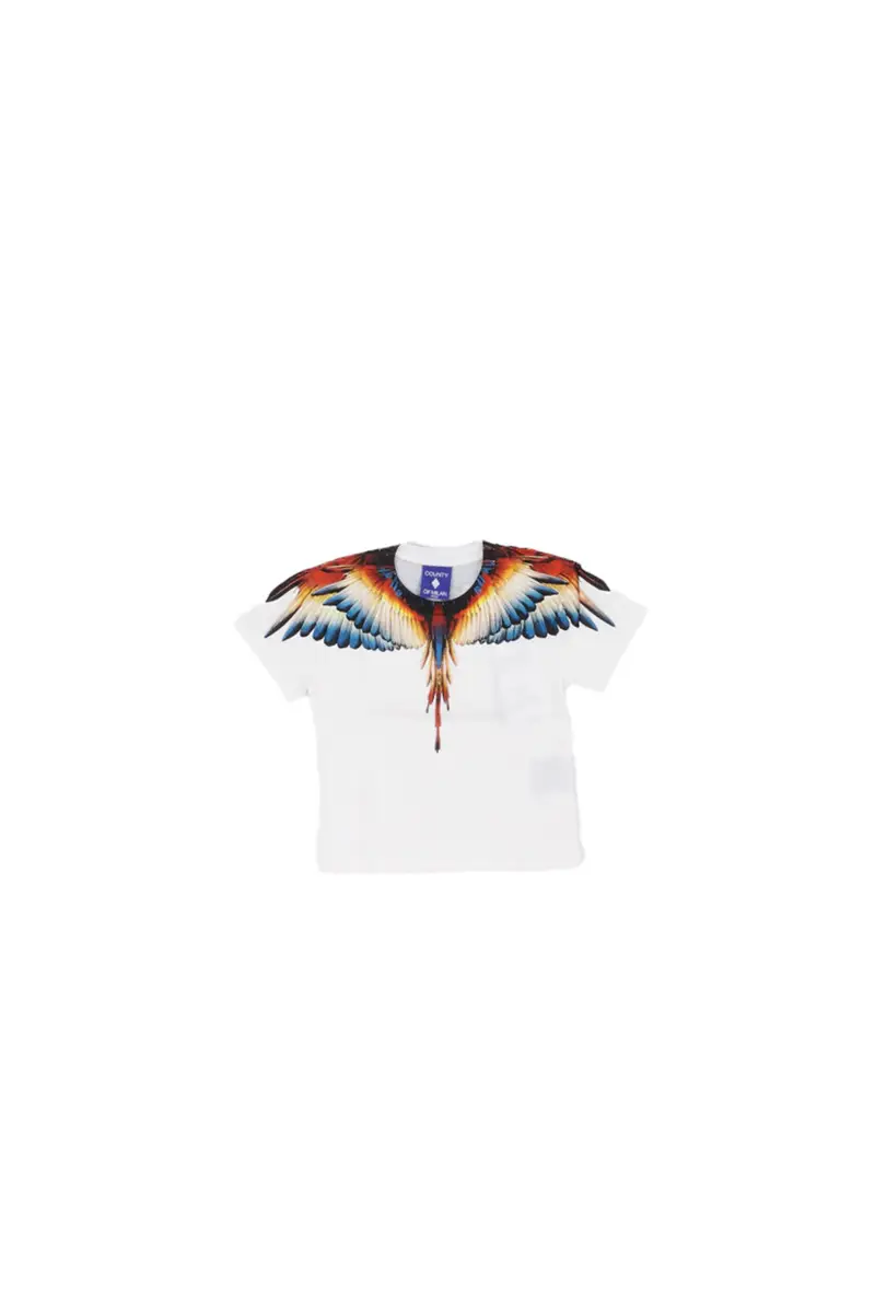 Marcelo Burlon County of Milan T-shirt Bambino Bianco 2954067