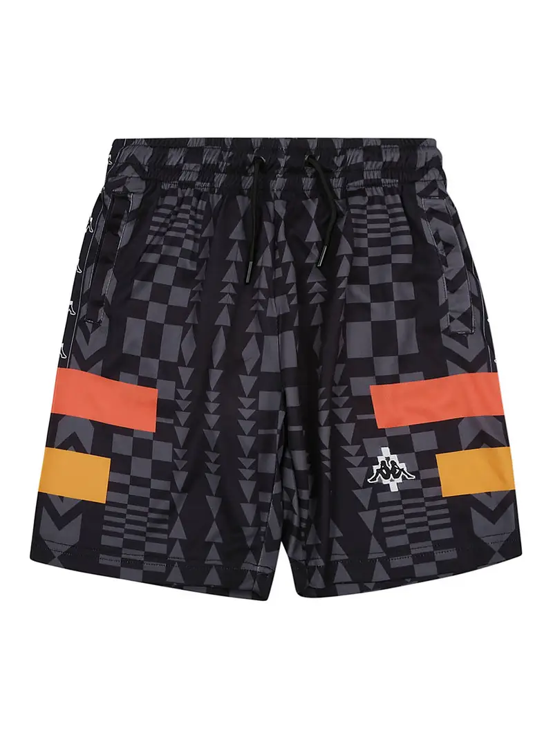 Pantaloncini da calcio Aop folk kappa Nero
