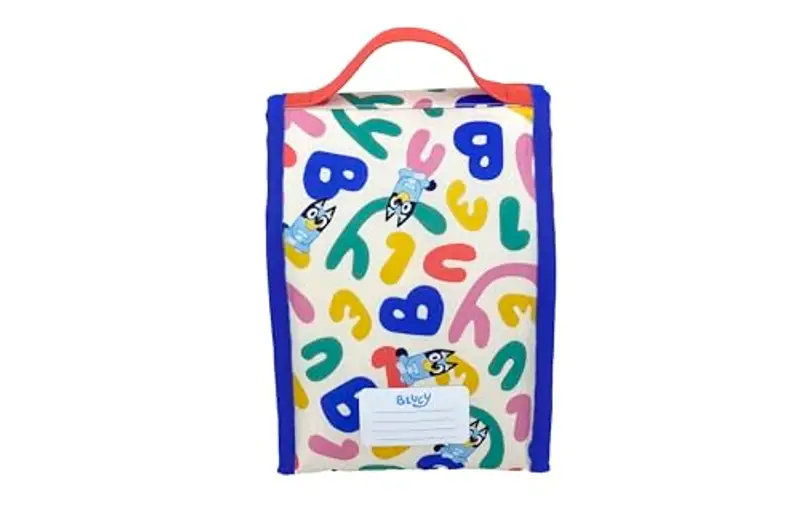 Marchi CyP: Bluey, Snack Bag, Arcobaleno, Arcobaleno, Borsa, Manici, Sostenibile, Riciclabile, Multicolor, Prodotto ufficiale miniatura 3