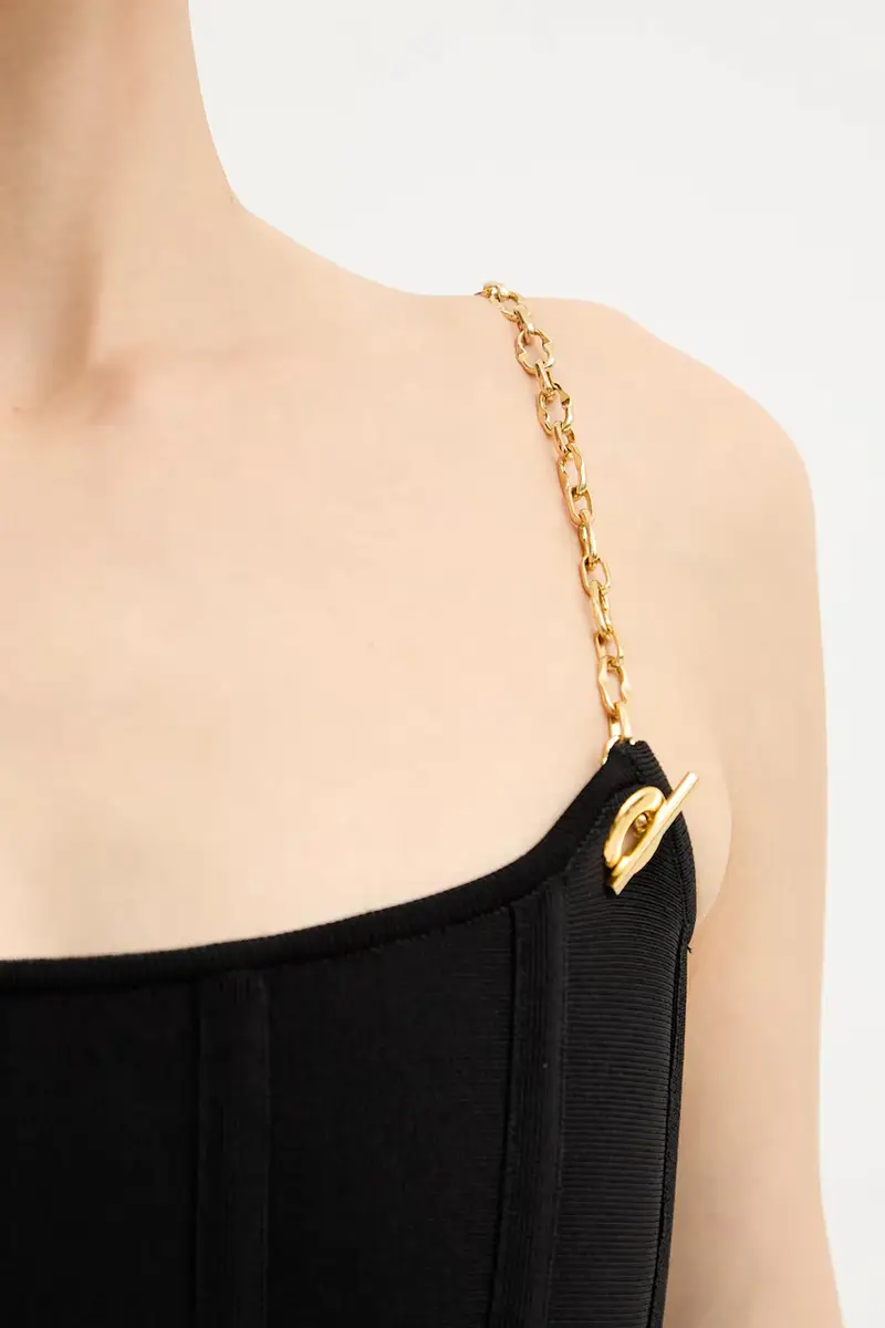 camicetta AISHA donna colore nero 5BGR15 5036Z miniatura 5