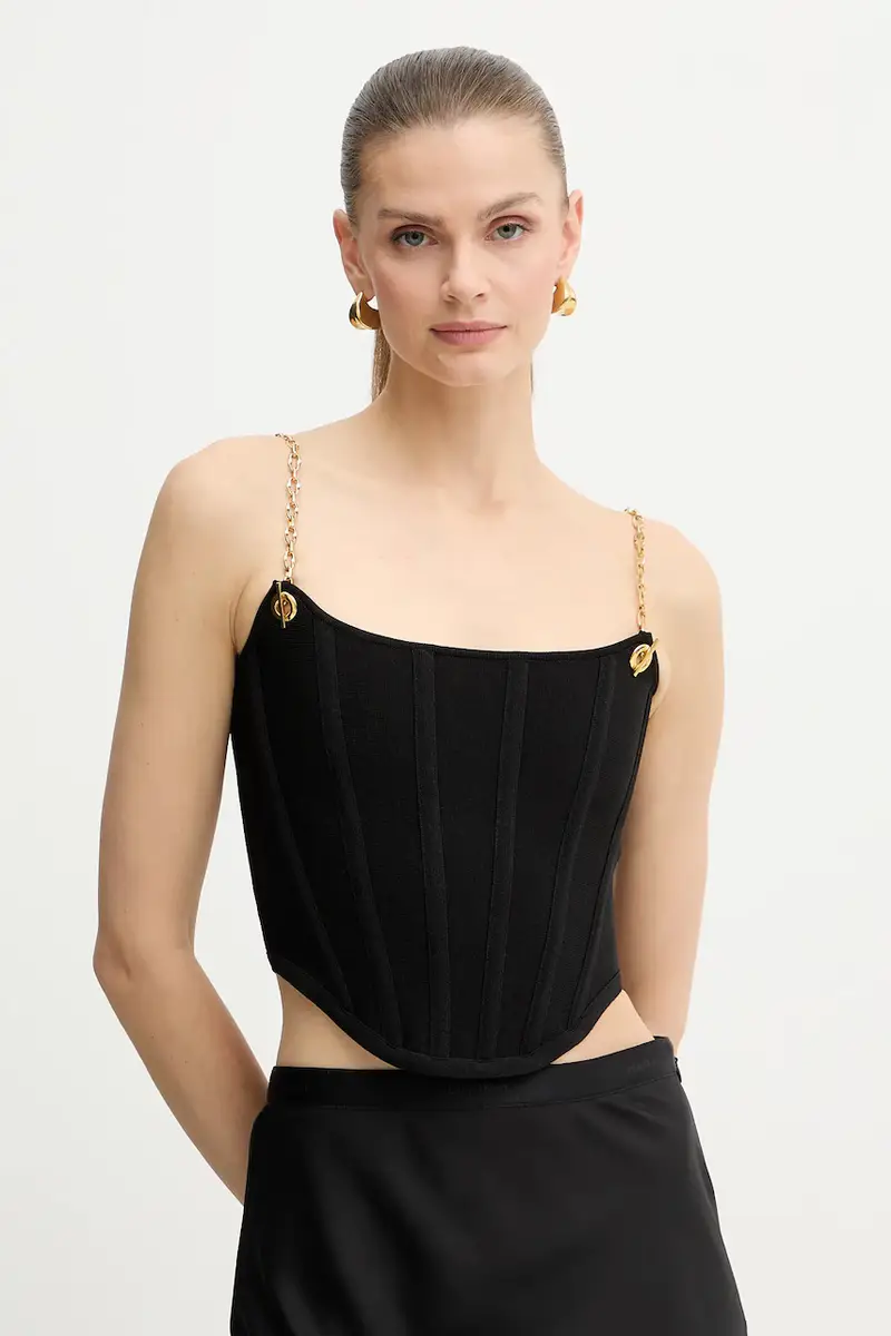 camicetta AISHA donna colore nero 5BGR15 5036Z