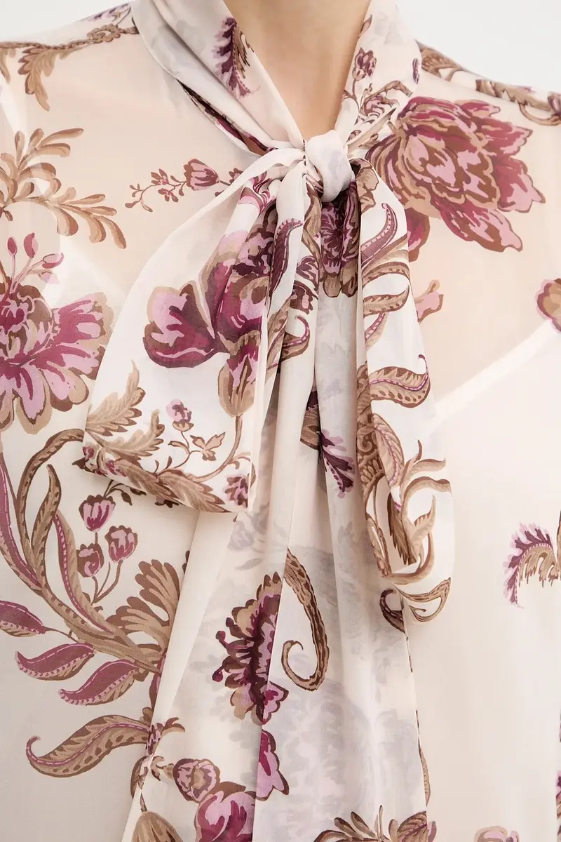 camicia VERITY donna colore beige 5BGH14 7310A miniatura 5