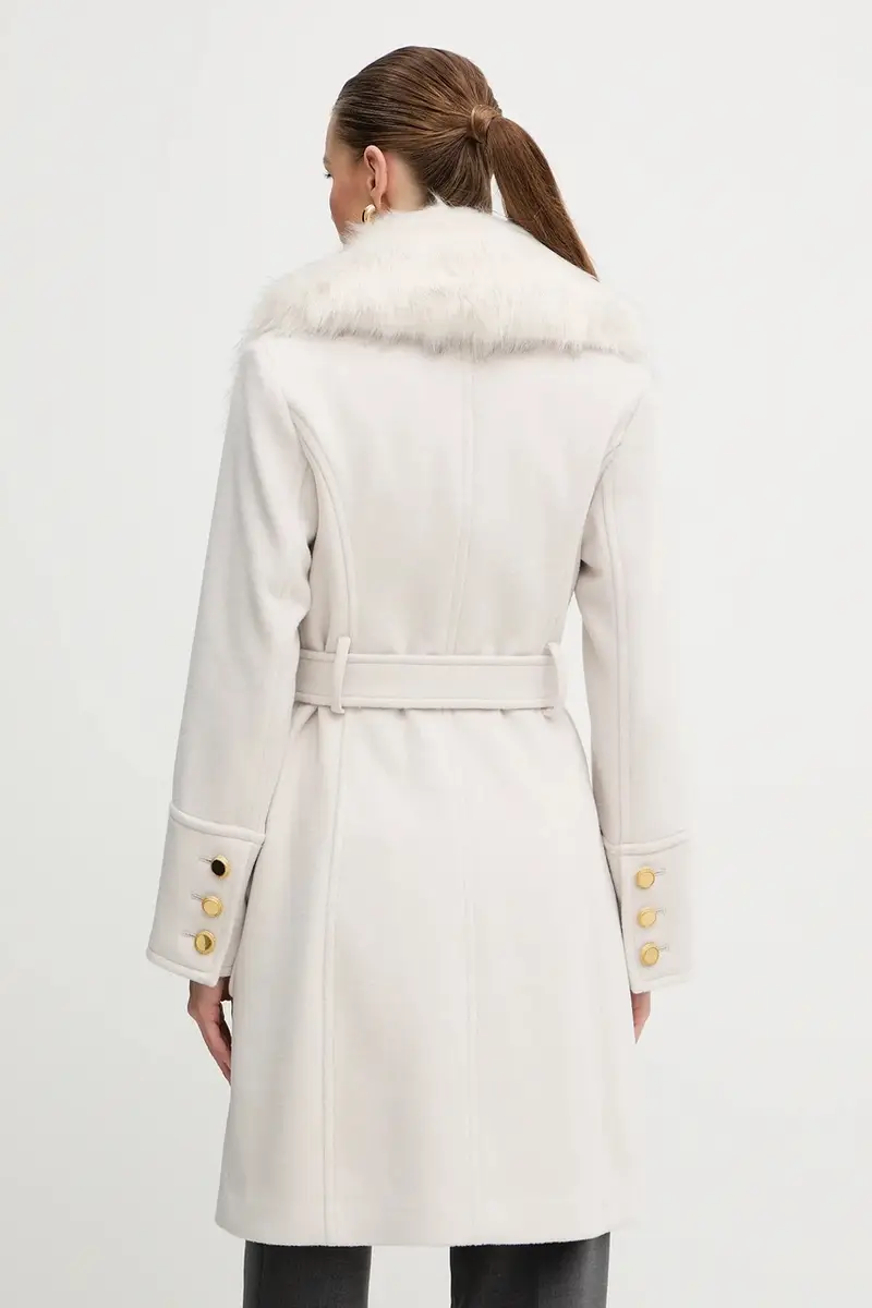 cappotto con lana ALICE colore beige 5BGL26 1799Z miniatura 3