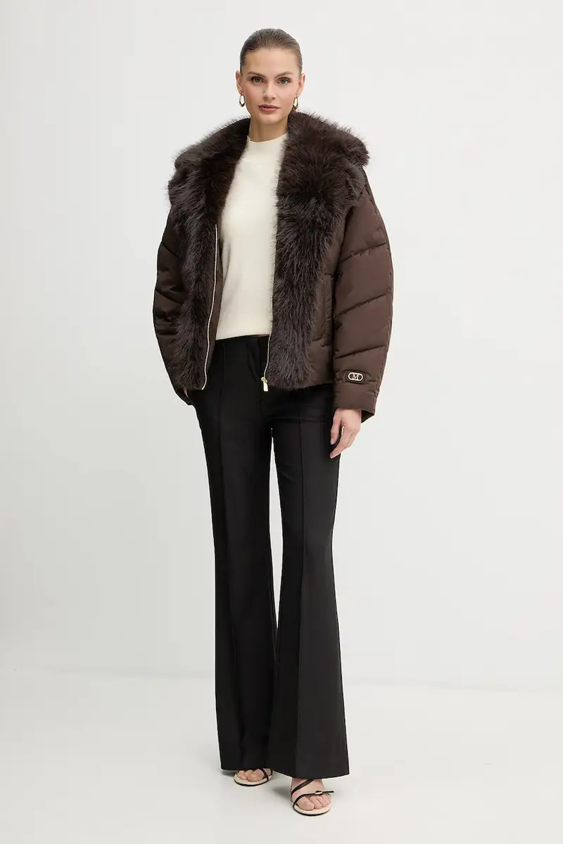 giacca ESTELLA colore marrone 5BGL33 7378A miniatura 2