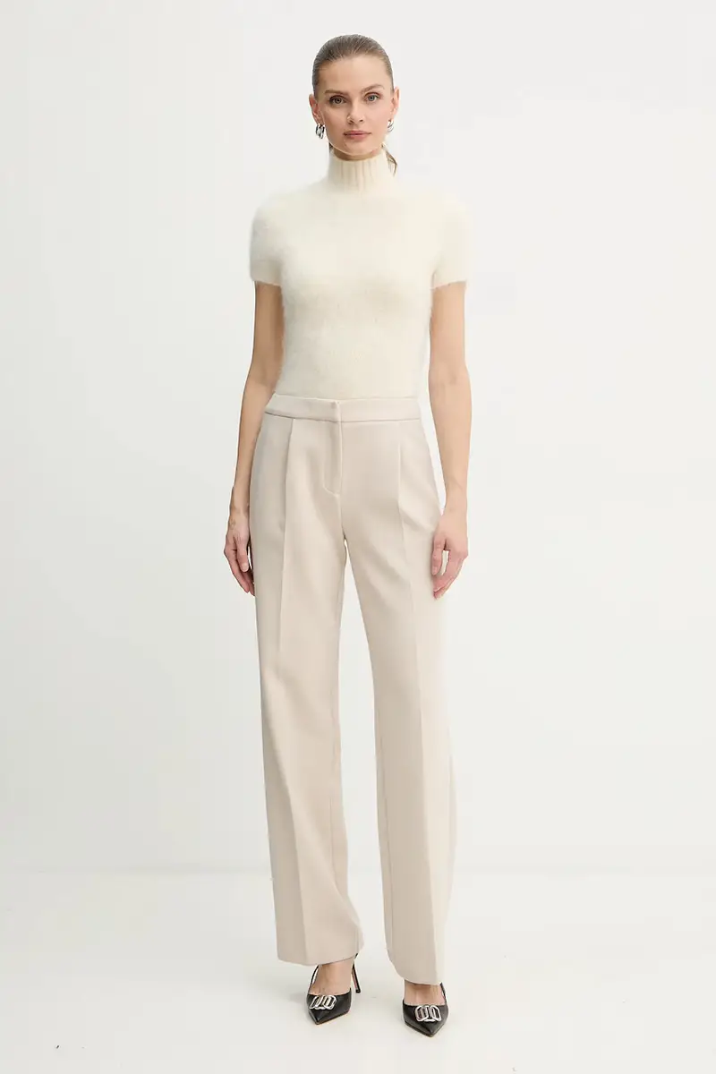 maglione con alpaca AGNES colore beige 5BGR10 5794Z miniatura 2