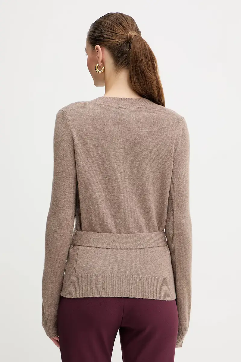 maglione con lana AFRAH colore marrone 5BGR23 5893Z miniatura 3