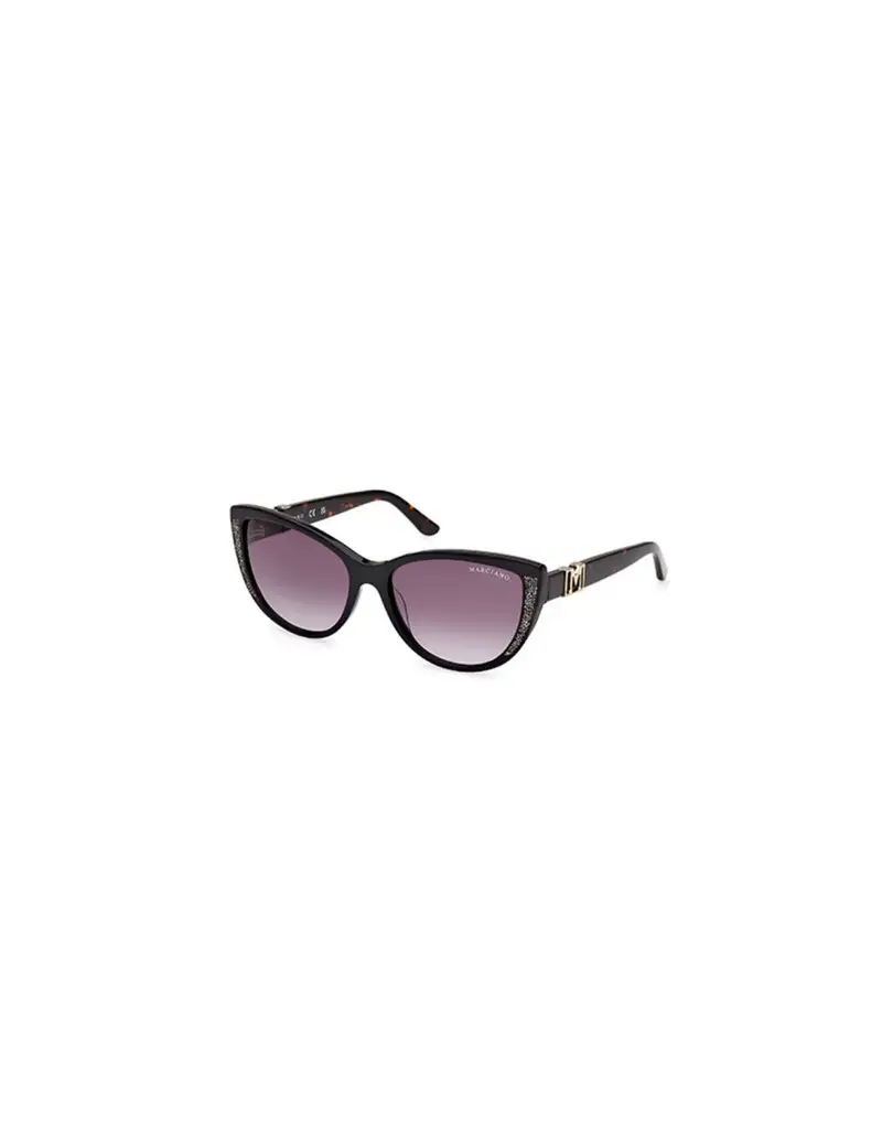 Occhiali da sole MARCIANO By GUESS GM00011/S 05B Shiny Black Dark Havana 58