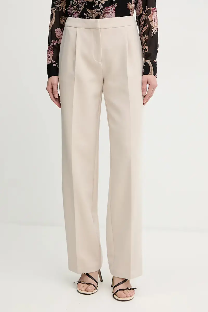 pantaloni BESSY donna colore beige 5BGB05 7346A