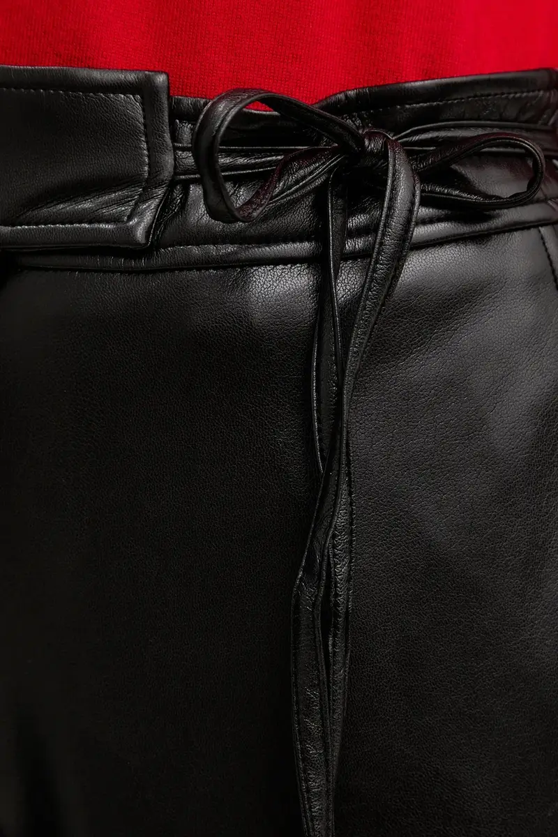 pantaloni GLADYS Nero miniatura 4