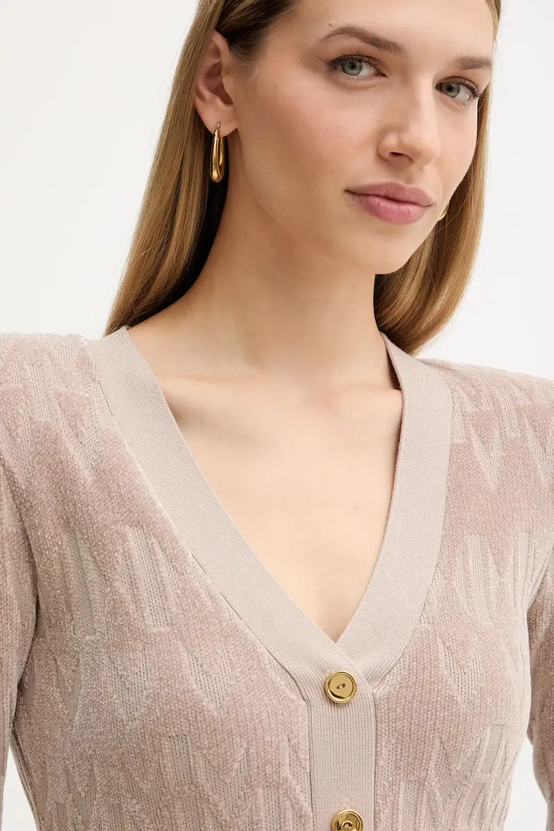 vestito ADELE colore beige 5BGK04 5661Z miniatura 4