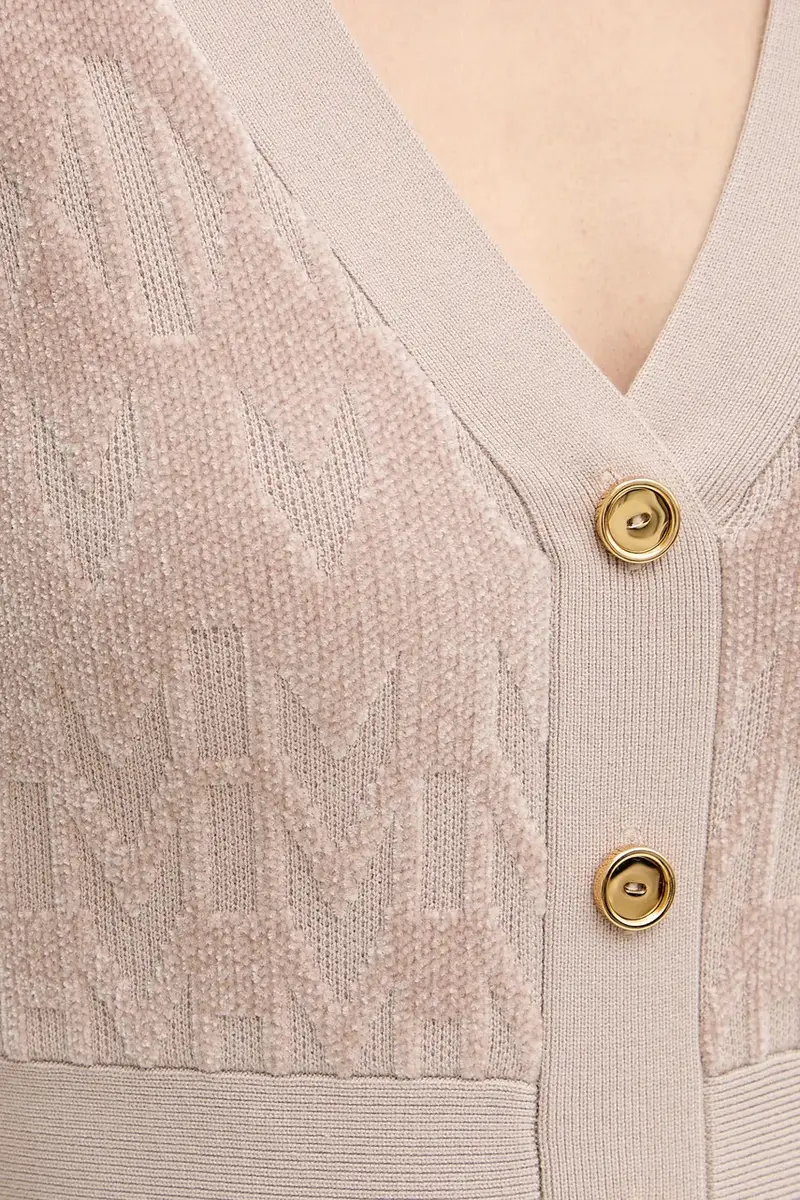 vestito ADELE colore beige 5BGK04 5661Z miniatura 5