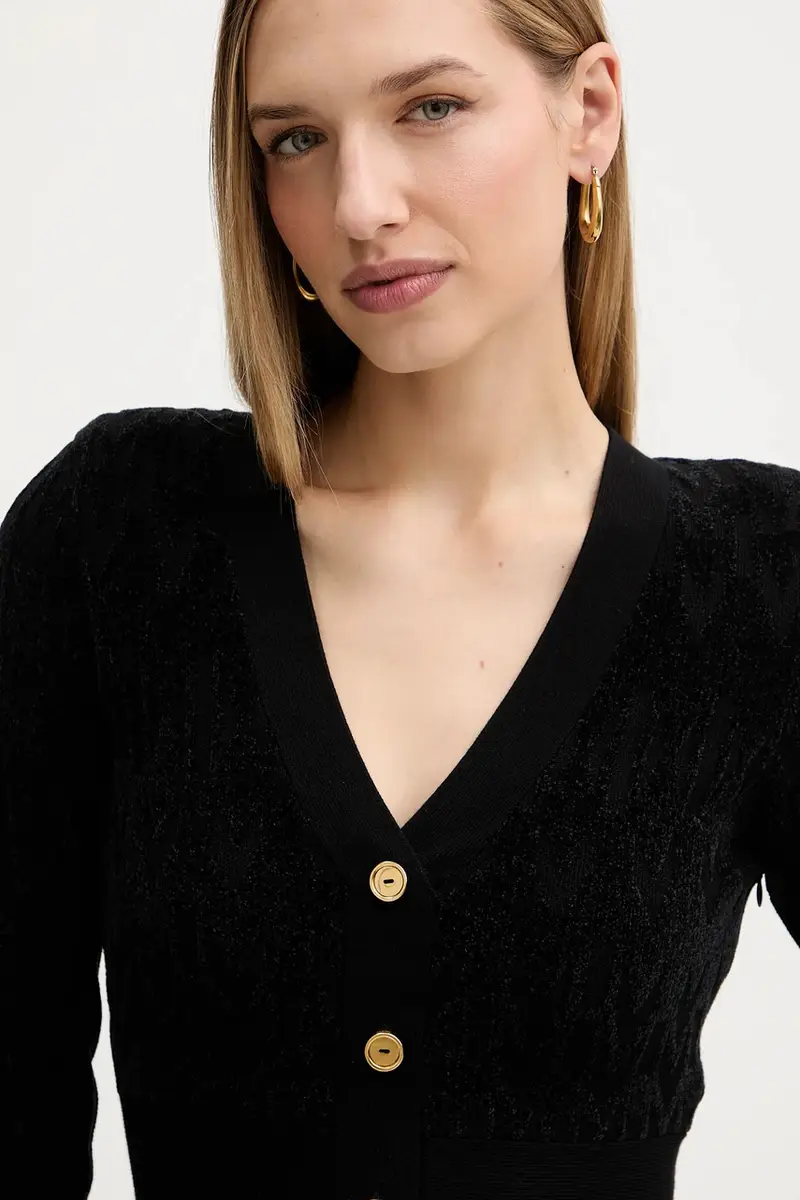 vestito ADELE colore nero 5BGK04 5661Z miniatura 4