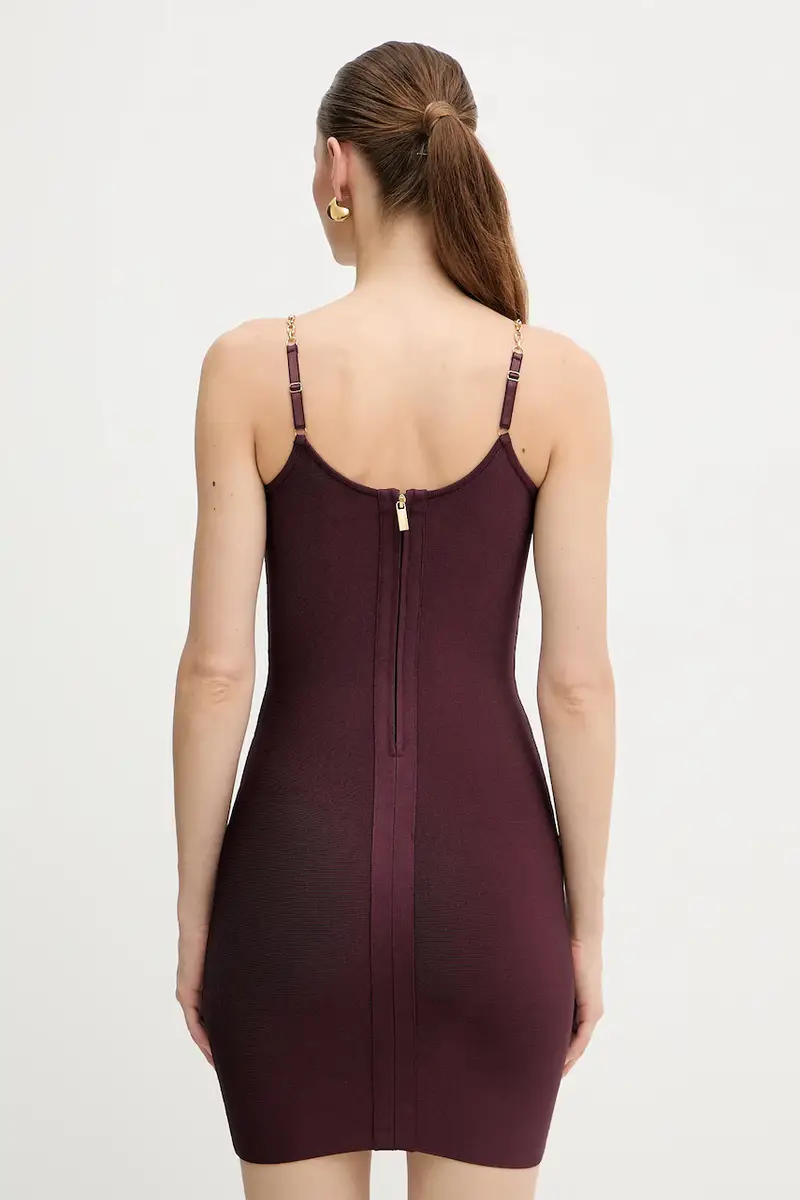 vestito AISHA colore granata 5BGK09 5036Z miniatura 3