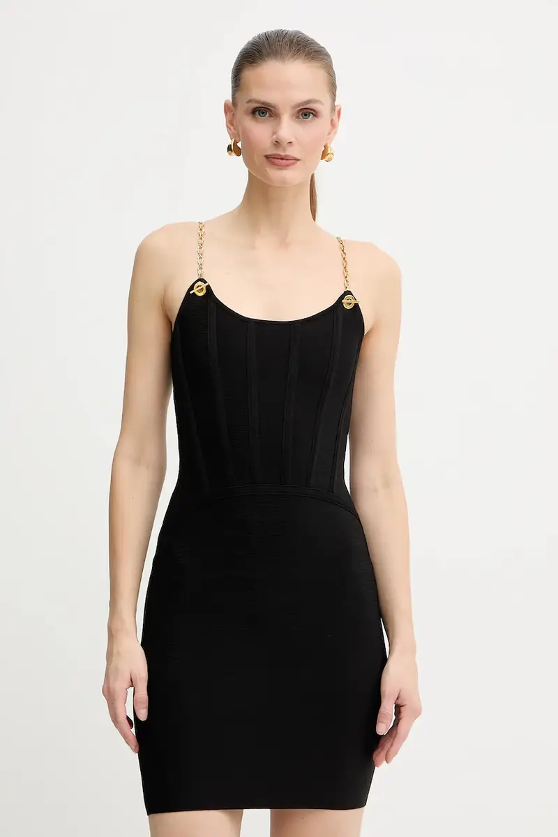 vestito AISHA colore nero 5BGK09 5036Z