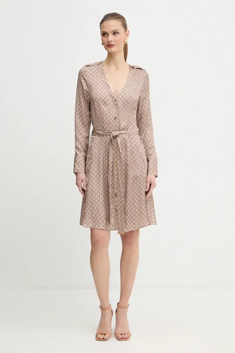 vestito BRITNEY colore beige 5BGK54 7298A miniatura 2