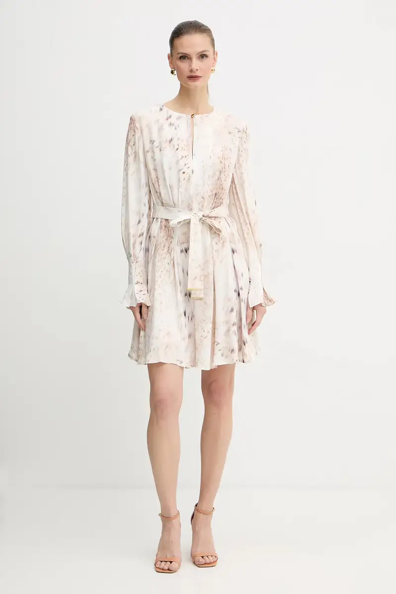 vestito DENISE colore beige 5BGK31 7352A miniatura 2