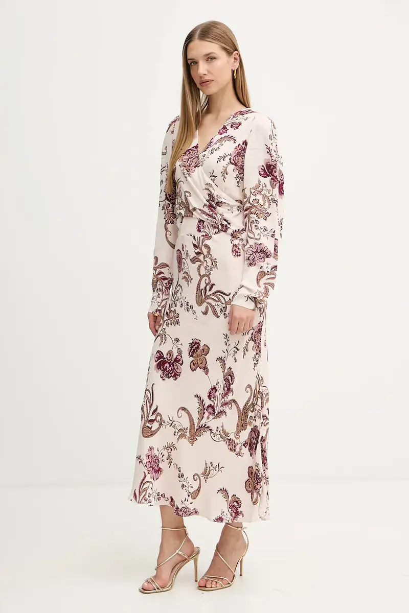 vestito DENISE colore beige 5BGK32 7352A miniatura 2