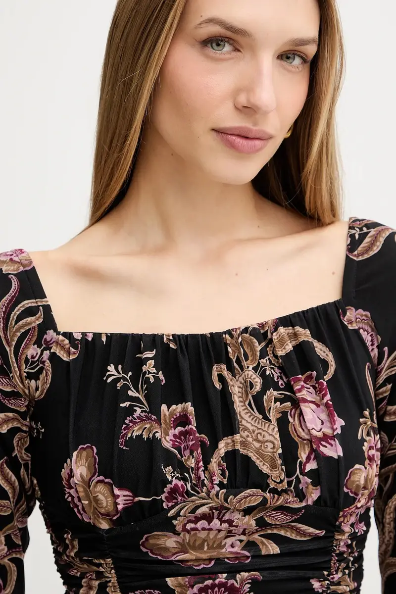 vestito HOLLY colore nero 5BGK15 6350A miniatura 4