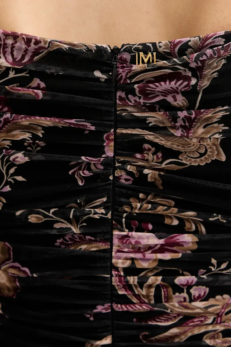 vestito HOLLY colore nero 5BGK15 6350A miniatura 5